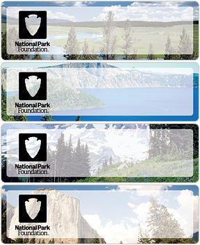 National Parks II Address Labels
