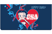 Betty Boop Americana Leather Cover