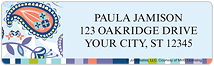 Paisley & Lace Address Labels