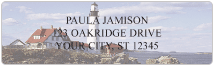 Lighthouses Address Labels Thumbnail