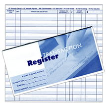 Personal Check Registers