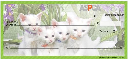 ASPCA Kittens Personal Checks
