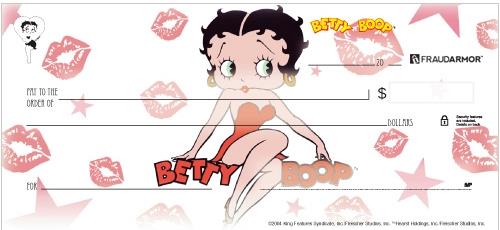 Betty Boop™ Checks