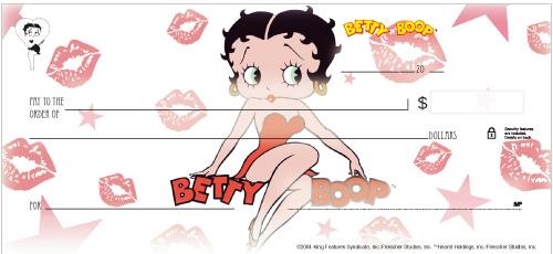 Betty Boop Checks