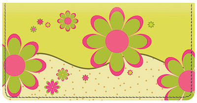 Gail Marie Crazy Daisy Leather Cover
