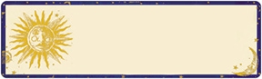 Celestial Address Labels