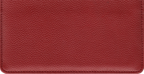 Red Leather Cover