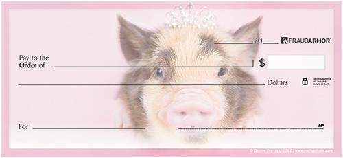 rachaelhale® Pigs Checks