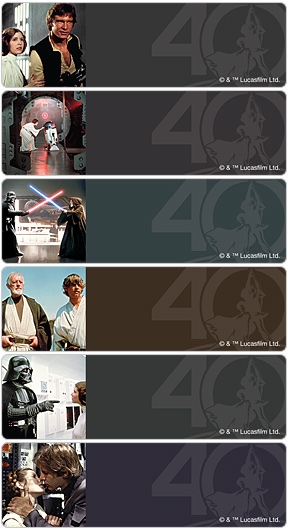 Star Wars&#153;  40th Anniversary Address Labels