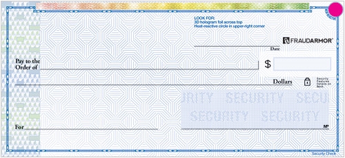 High Security Blue Checks