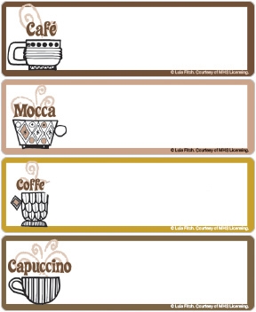 Coffee Time Address Labels