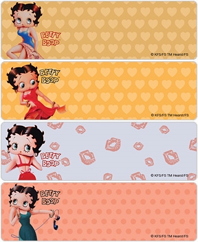 Betty Boop™ Vintage Pin Ups Address Labels