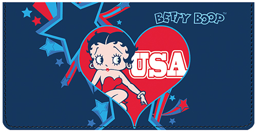 Betty Boop™ Americana Leather Cover