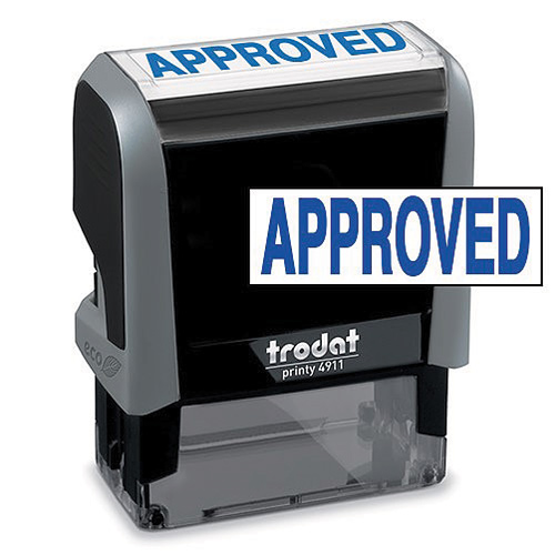 APPROVED Stock Title Stamp