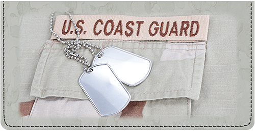 U.S. Coast Guard Leather Cover
