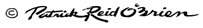 Patrick ReidOBrien Logo
