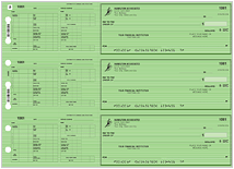 Green Safety Hourly Payroll Checks