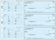 Blue Safety Hourly/Salary Payroll Checks