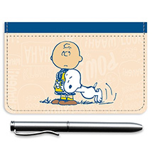 Charlie Brown & Snoopy Debit Caddy