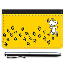 Snoopy Paw Prints Debit Caddy