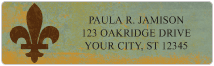 Fleur de Lis Address Labels