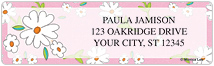 Flirty Florals Address Labels