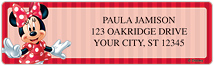 Minnie Mouse Address Labels Thumbnail