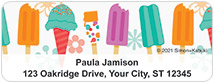 Popsicles Address Labels Thumbnail