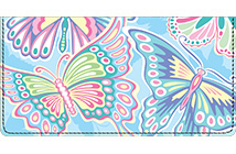 Designs by Shan™ Psychedelic Butterflies Leather Cover