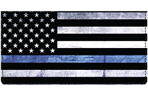Support Our Police Leather Cover