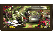 Garden Escapes Checkbook Cover