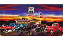 Route 66 Leather Cover