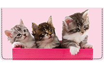 Precious Kittens Leather Cover