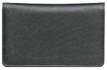 Black Top Stub Leather Cover