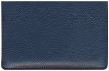 Blue Top Stub Leather Cover