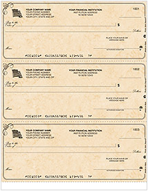 Laser 3 to a Page Business Checks