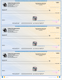 High Security Laser 3 To a Page Checks