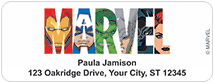Marvel Logo Address Labels Thumbnail