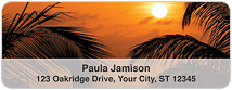 Caribbean Paradise Address Labels Thumbnail