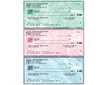 Neo-Classic Desk Register Checks