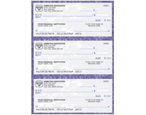 Park Avenue Desk Register Checks Thumbnail