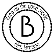 B Student Stamp