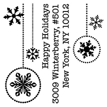 Snowflakes Stamp