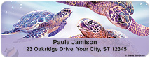 Steve Sundram Sea Turtle Address Labels Thumbnail