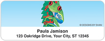 Designs by Shan™ Red-Eyed Tree Frog Address Labels