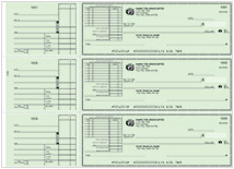 Green Safety Deduction Voucher Checks Thumbnail