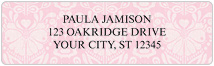Vintage Floral Address Labels