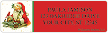 Santa Claus Address Labels