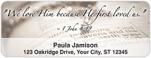 Bible Reflections Address Labels Thumbnail